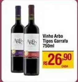 Max Atacadista Vinho arbo tipos oferta