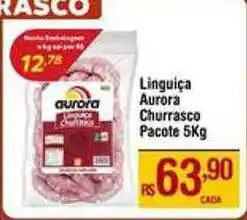 Max Atacadista Linguiça aurora churrasco oferta