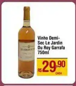 Max Atacadista Vinho demi-sec le jardin du roy oferta