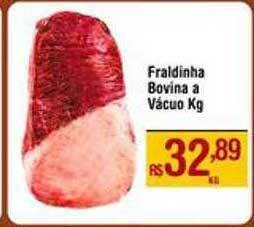 Max Atacadista Fraldinha bovina a vacuo kg oferta