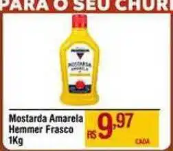 Max Atacadista Mostarda amarcia hemmer frasco 1kg oferta