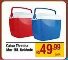 Max Atacadista Caixa térmica mor 18l oferta