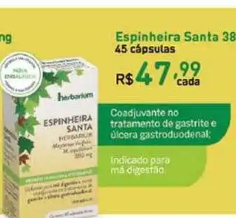Agafarma Espinheira santa 38 45 cápsulas oferta