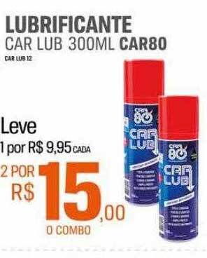 Lubrificante car lub 300ml car80