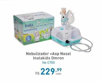 Nebulizador +asp nasal inalakids omron