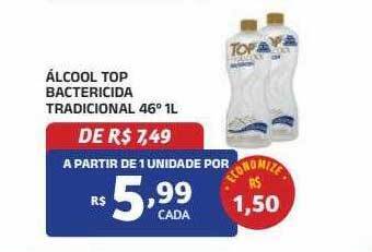 Bahamas Mix Álcool top bactericida tradicional oferta