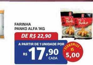 Farinha panko alfa