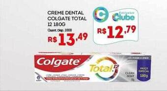 Bistek Supermercados Creme dental colgate total 12 oferta