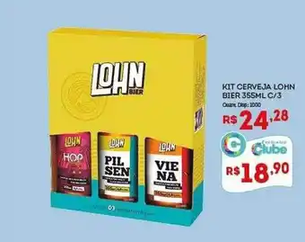 Bistek Supermercados Kit cerveja lohn bier oferta
