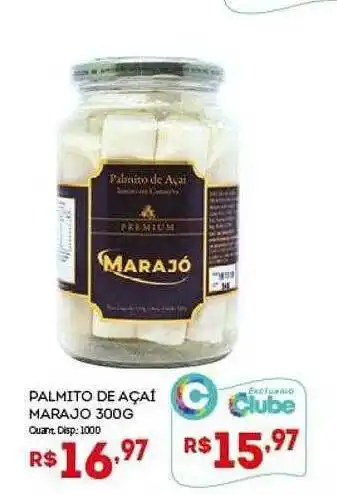 Bistek Supermercados Palmito de açaí marajo oferta