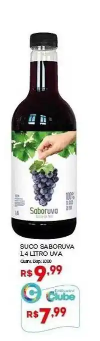 Bistek Supermercados Suco saboruva uva oferta