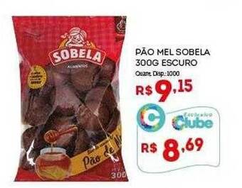 Bistek Supermercados Pão mel sobela escuro oferta