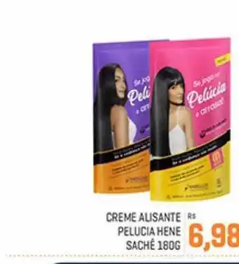 Creme alisante pelucia hene