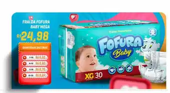 Fralda fofura baby mega