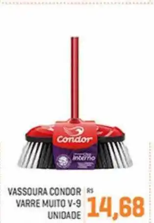 Vassoura condor varre muito v-9