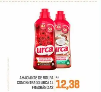 Amaciante de roupa concentrado urca fragrâncias