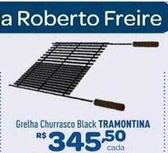 Comjol Grelha churrasco black tramontina oferta