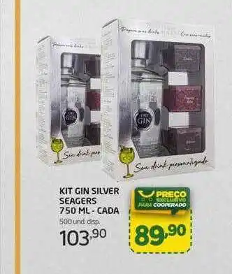 Cooper Kit gin silver seagers cada oferta