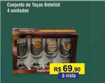 Copercana Conjunto de taças betelud 4 oferta