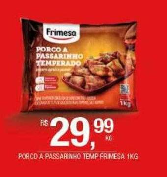 DB Supermercados Porco a passarinho temp frimesa oferta