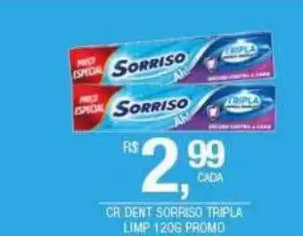 Cr dent sorriso tripla limp pormo
