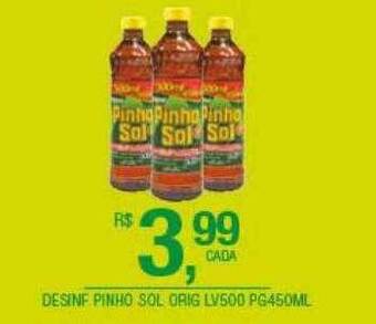 DB Supermercados Desinf pinho sol orig oferta
