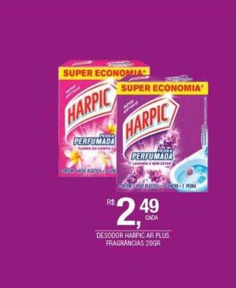 DB Supermercados Desodor harpic ar plus fragrâncias oferta