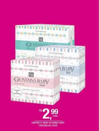 DB Supermercados Sabonete mom giovanna baby fragâncias oferta