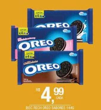 DB Supermercados Bisc rech oreo sabores oferta