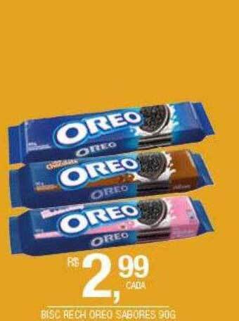 DB Supermercados Bisc rech oreo sabores oferta