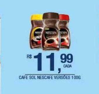 DB Supermercados Cafe sol nescafe versoes oferta