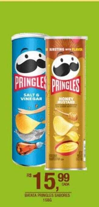DB Supermercados Batata pringles sabores oferta