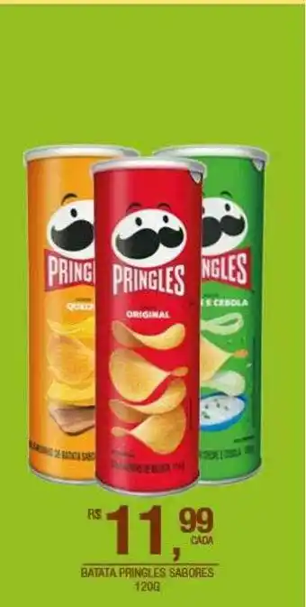 DB Supermercados Batata pringles sabores oferta