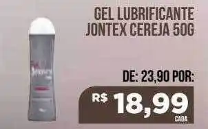 Gel lubrificante jontex cereja 50g