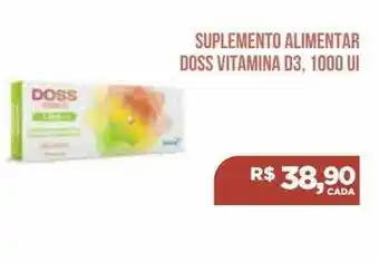 Farma Conde Suplemento alimentar doss vitamina d3 1000 ui oferta