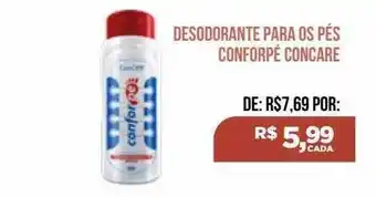 Farma Conde Desodorante para os pés conforpé concare oferta