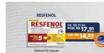 Resfenol 20 cápsulas