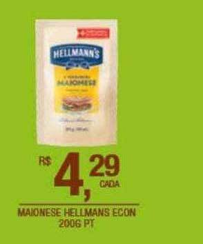 DB Supermercados Maionese hellmans econ oferta