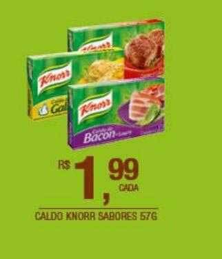 DB Supermercados Caldo knorr sabores oferta