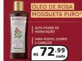 Drogasmil Óleo de rosa mosqueta puro musquée oferta