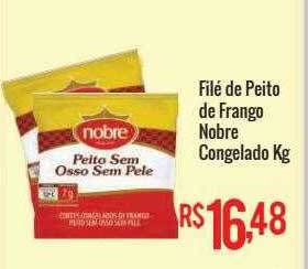 Mart Minas Filé de peito de frango nobre congelado oferta