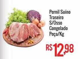 Mart Minas Pernil suíno traseiro s osso congelado oferta
