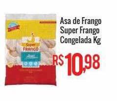 Mart Minas Asa de frango super frango congelada oferta