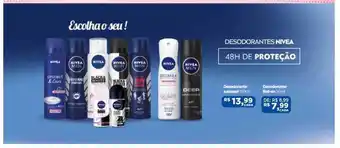 Desodorante aerossol nivea desodorante roll-on nivea