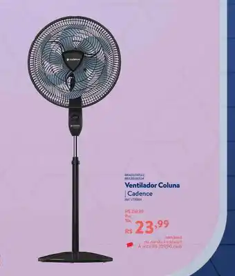 Ventilador coluna cadence