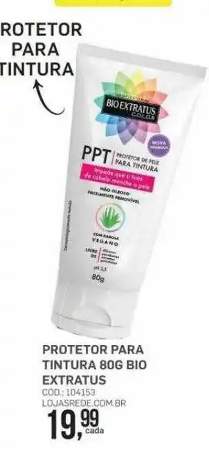 Lojas Rede Protetor para tintura bio extratus oferta