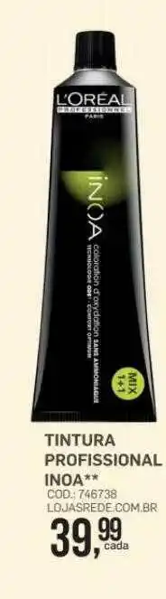 Lojas Rede Tintura profissional inoa oferta
