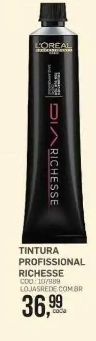 Lojas Rede Tintura profissional richesse oferta