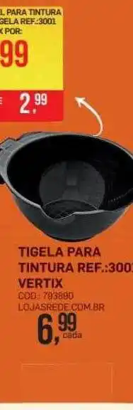 Lojas Rede Tigela para tintura vertix oferta