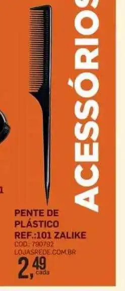Lojas Rede Pente de plástico zalike oferta